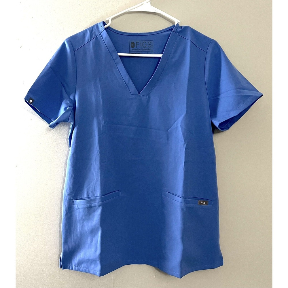 FIGS Technical Collection Scrub Top V Neck‎ Professional Medical Apparel